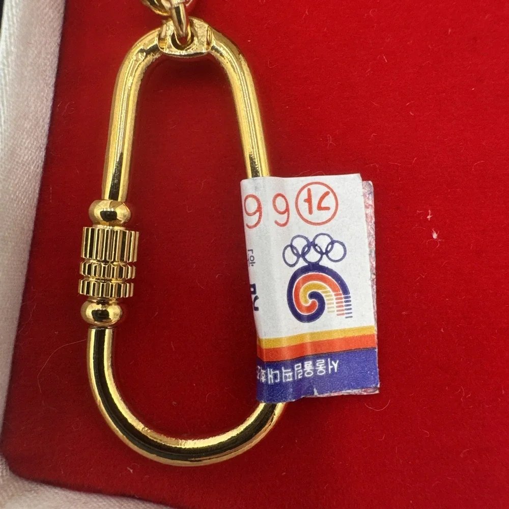 Vintage 1988 SEOUL OLYMPICS Keychain Sung Bang HYUNDAI‎ w/ Box